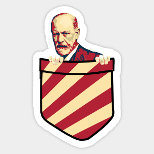 Sigmund Freud In My Pocket Sticker